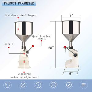 5-50ml 10-100ml Manuelle Kleine Creme-Tuben-Füllmaschine - Product Image 5