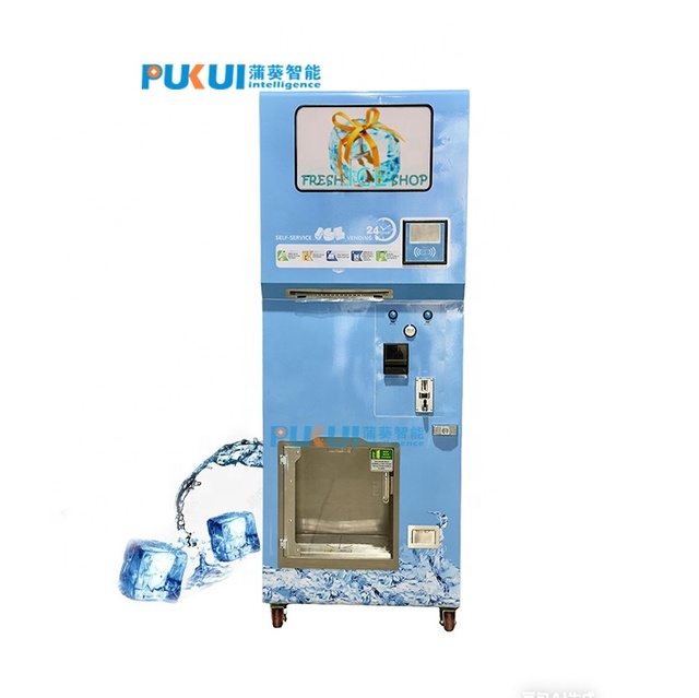 24 Hours Self Service Maquina Dispensadora De Hielo Ice Vending Machine