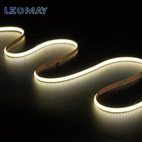 LEOMAY Haute Qualité Maker Décoration 320leds par Mètre Cob 5mm Largeur Dc24v 6w Led Strip Lamp