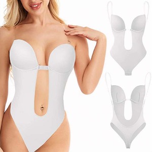 Sujetador sin espalda Fajas colombianas Fajas Body Moldeador de cintura <span class=keywords><strong>para</strong></span> <span class=keywords><strong>vestido</strong></span> con correas invisibles Ropa interior - Product Image 2
