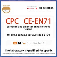 Vêtements et jouets pour enfants certifiés Amazon TIC, CPC, CE-EN71, SOR, UKCA, ASTM F963, CPSIA