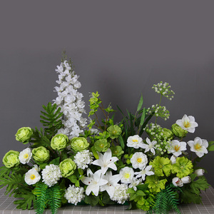 Ramo de Rosas de Seda de 9 Cabezas Personalizado de Alta Calidad, Flores Artificiales de Loto Realistas para Bodas, Día de la Madre, Navidad - Product Image 5