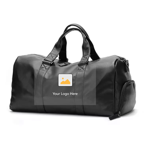 مخصص عالية الجودة تنقش حقيقية ملابس من الجلد السفر السفر واق من المطر أكياس Holdalls بين عشية وضحاها للبنين الرجال النساء خمر - Product Image 2