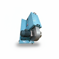 Chauffe-air industriel en acier inoxydable à circulation d'air contrôlé par PLC, moteur haute température, capacité de chauffage 10 kW, 380 V