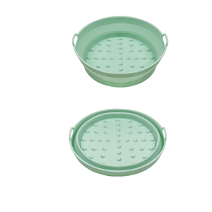 ถาดซิลิโคนรองทอดไร้อากาศทนต่ออุณหภูมิสูงใช้ซ้ำได้ใช้กับอาหารได้ไม่ติดกระทะอุปกรณ์เสริมสำหรับ - Product Image 1