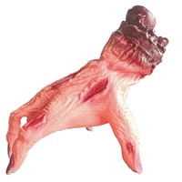 Halloween Plastik Elektrische Krabbelnde Zombie-Hand mit Sprachsteuerung und Induktion für Spukhäuser und Bars als Scherzartikel