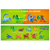 Figurine de collection authentique ZURU Blind Box Dinosaur World Surprise Ball, jouet pour enfants, cadeau