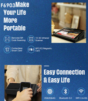 Android 11 Pantalla táctil de 8 núcleos Pos Tablet de escritorio Lector de tarjetas NFC Sistema de Punto de Venta de pago para restaurante