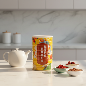 Soupe instantanée en poudre 500g pour adultes : dattes rouges, goji, champignons blancs et racine de lotus - Product Image 3