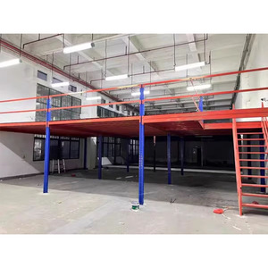 Heavy Duty thép gác lửng nền tảng Loft gác mái Giá hệ thống kho lưu trữ đa cấp Kệ Pallet-Kệ hỗ trợ tầng - Product Image 5