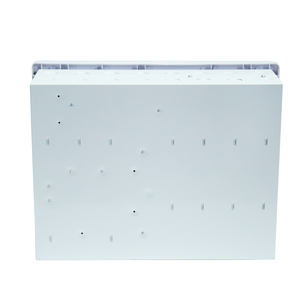 Boîtier d'entrée de maison FTTH, boîtier de câblage en acier, montage mural encastré, panneau en plastique et en fer, armoire multimédia intérieure personnalisable - Product Image 2