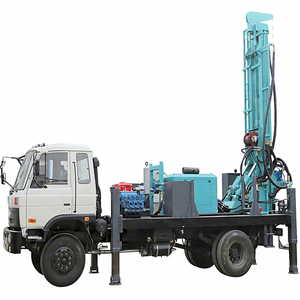 Machine de forage de puits d'eau APCOM, équipement hydraulique tout-terrain monté sur camion, 300m 400m 500m, forage professionnel de puits d'eau - Product Image 1