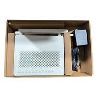 Router FTTH EG8141A5 ONU RJ45 de 6 Puertos 1GE+3FE 1TEL USB con Firmware en Inglés, Wi-Fi y Doble Alimentación