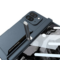 Haute qualité pour Google Pixel 9 Pro pli étui de téléphone pliant magnétique côté Pack support carte Pack carte couverture