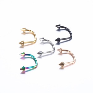 <span class=keywords><strong>Lippy</strong></span> <span class=keywords><strong>Loop</strong></span> <span class=keywords><strong>Labret</strong></span> Ring 16G C-Vormige Barbell Monroe <span class=keywords><strong>Labret</strong></span> Medusa Piercing Sieraden Voor Vrouwen Mannen Chirurgisch Staal hoop Lip Ringen - Product Image 5