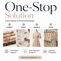 Robe florale personnalisée pour femme, vêtements décontractés en viscose imprimée, élégante, été, fabricant, fournisseur, plage, OEM, ODM