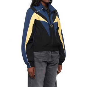 Chaqueta Deportiva Personalizada para Mujer, Chaqueta de Entrenamiento Unisex con Cierre, Pantalones Deportivos con Ribete de Nailon, Chaqueta Cortavientos con Forro - Product Image 2