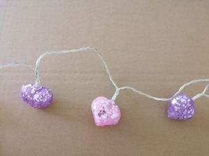 Pin Màu Hồng Hình Trái Tim Ánh Sáng Chuỗi Cổ Tích LED Đám Cưới Tình Yêu Trang Trí Đèn Treo Đảng Nhà Đèn Cho Phòng Ngủ Tường - Product Image 2