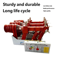 Interrupteur-sectionneur à charge Lingc FKN12A-12-25, 12 kV, haute tension, 3 pôles, caoutchouc silicone, type à vide, réseau en anneau, 28