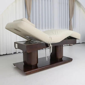 जिनचेंग आधुनिक समायोज्य चिकित्सा स्पा सैलून सौंदर्य विद्युत बेज लाइट मालिश बिस्तर के लिए चेहरे की कुर्सी - Product Image 4