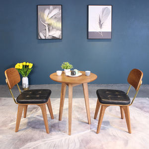Meubles de restaurant au design spécial, chaise de salle à manger en bois à <span class=keywords><strong>quatre</strong></span> pieds - Product Image 6