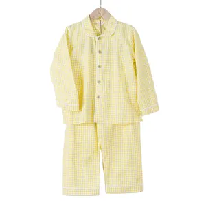 XingNuo Manufacturer Custom Handmade Nightclothes Breathable Cotton Kids Linen Clothing for Girls