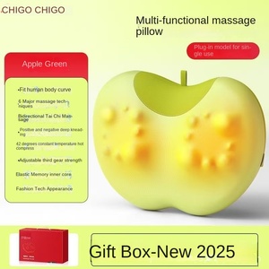Red <span class=keywords><strong>Apple</strong></span> Cervi cal Neck <span class=keywords><strong>Massage</strong></span> gerät mit musikalischer Funktion - Product Image 5