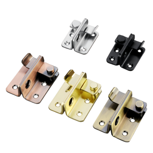 Loquet antivol <span class=keywords><strong>en</strong></span> acier inoxydable sans perçage, <span class=keywords><strong>serrure</strong></span> à hasp montée <span class=keywords><strong>en</strong></span> surface <span class=keywords><strong>pour</strong></span> portes <span class=keywords><strong>en</strong></span> fer, armoires et portes coulissantes - Product Image 5