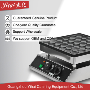 Jieyi mới điện tự động mini <span class=keywords><strong>Pancake</strong></span> <span class=keywords><strong>Maker</strong></span> <span class=keywords><strong>Waffle</strong></span> <span class=keywords><strong>maker</strong></span> 36 lỗ không dính bề mặt thép không gỉ với tay Knob - Product Image 6