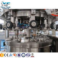 Nouvelle ligne de remplissage de canettes en aluminium pour boissons gazeuses, machine de remplissage de canettes de boisson au CO2 pour usine de remplissage de canettes CSD