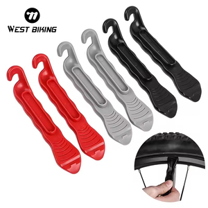WEST BIKING Leve per Pneumatici <span class=keywords><strong>Bici</strong></span> a 3 Colori ad Alta Resistenza, Leggere, Nuovo Design per Riparazioni Facili - Product Image 1