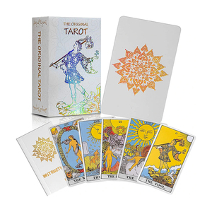 Juego completo de impresión Juego de cartas popular, Tarjeta de juego de <span class=keywords><strong>tarot</strong></span> original personalizada Impresión de cartas de <span class=keywords><strong>tarot</strong></span> personalizada - Product Image 1
