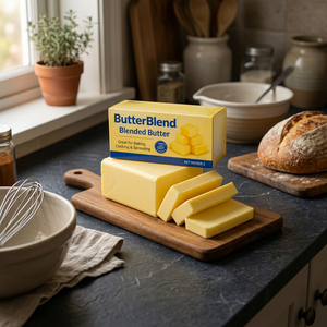 Mantequilla Combinada ButterBlend en Bloque de 2 lb, Ideal para Hornear, Cocinar y Untar - Product Image 1