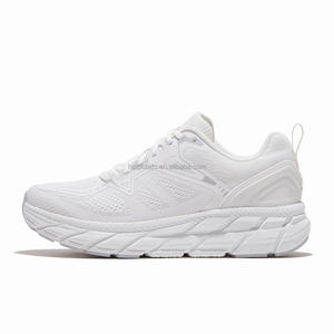 Scarpe da Corsa Uomo Bestseller R11 - Ammortizzate con Tomaia in Mesh e Intersuola in EVA, Ideali per Allenamento Maratona Estivo, Primaverile, Autunnale, Invernale - Bianche - Product Image 1
