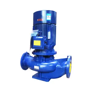 ISG type Vertical pipeline Centrifugal clean water booster pump for farmland irrigation