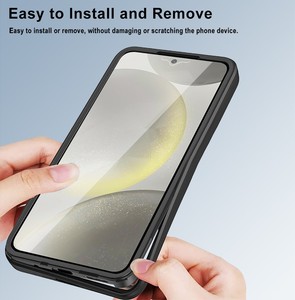 <span class=keywords><strong>360</strong></span> Double Face Protection Complète Téléphone étui pour <span class=keywords><strong>samsung</strong></span> Galaxy A16 A26 A36 A56 A06 Mince Couverture Transparente avec Protecteur D'écran - Product Image 5