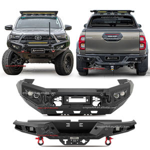 F12ชุด4x4 pickup STEEL bumper กันชนหน้ากันชนหลังสำหรับ Toyota HILUX Revo <span class=keywords><strong>Rogue</strong></span> Conquest 2021 2022 223 2024 - Product Image 3