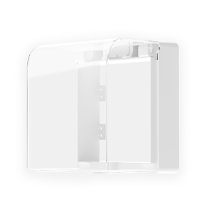 Interrupteur de chauffage mural pour salle de bain modèle 86, boîtier étanche IP44 en PC, protection contre les éclaboussures pour cuisine et salle de bain - Product Image 1