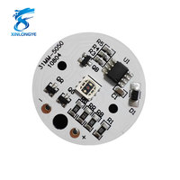 Carte de source de lumière LED DC 5V 3W 31mm OD/10mm en aluminium PCB SMD5730 Modules LED blanc/chaud/neutre/rouge/vert/bleu/jaune/violet