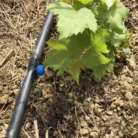 Arroseurs de jardin en plastique de haute qualité, débit de 2L/4L/8L/heure, micro-goutteurs à compensation de pression, durée de vie de 2 à 3 ans