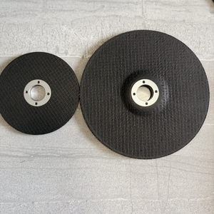 Aluminiumoxide Rode Siliciumcarbide Zandschijf 4 ''-16'' Met Haak & Lus Veelzijdig Schuurmiddel Voor Roestvrijstalen Metalen Oppervlakken - Product Image 3