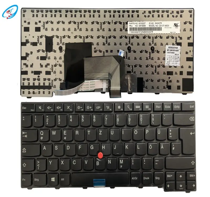 Wholesale New laptop keyboard Russian keyboard For Lenovo Thinkpad T440 T440S T431S T440P T450 T450S T460 E440 L440 RU laptop