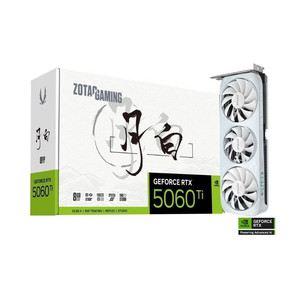Nueva Tarjeta Gráfica Independiente RTX5060ti Moon White Three Wind de 8GB en Caja, para Juegos, Esports y Diseño con IA - Product Image 4