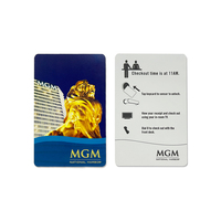 Tarjeta RFID Best Western con logotipo personalizado al por mayor, llave electrónica de PVC para habitación de hotel