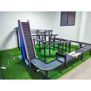 Pista de Juego de Bolitas de Mármol Personalizada, Grande, de Gravedad, para Competencia, Batalla, Carrera, Simulación, Obstáculos - Product Image 6