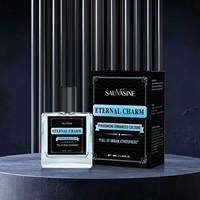 Cologne aux phéromones pour hommes 50 ml, parfum frais et durable aux notes d'agrumes et de musc, vaporisateur de parfum aux phéromones, parfum pour hommes, stock disponible, vente en gros, OEM