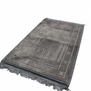 Alfombra de oración turca clásica más vendida, excelente antideslizante, alfombra floral única, gruesa y cómoda, adecuada para el hogar musulmán. - Product Image 5