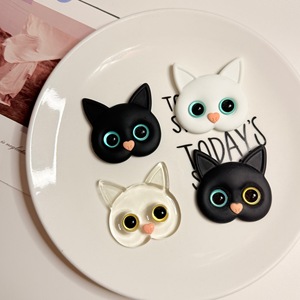 Accesorios de Resina con Forma de Cabeza de Gato, Epoxi, para Manualidades, Joyería, Protector de Cargador de Teléfono, Material para Horquillas y Tocados - Product Image 2