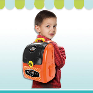 Ensemble de table à outils et sac à dos 2 en 1 pour enfants, jouet de bricolage pour faire semblant d'être un bricoleur, avec rangement portable, pour les enfants de 3 à 8 ans, cadeau éducatif - Product Image 2