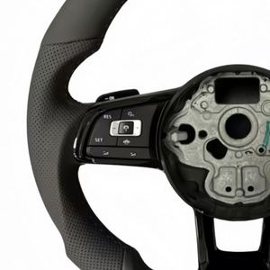 Volant <span class=keywords><strong>de</strong></span> <span class=keywords><strong>course</strong></span> en cuir personnalisé <span class=keywords><strong>de</strong></span> haute qualité pour Volkswagen Golf 6 MK6 GTD GTI R Scirocco Polo - Product Image 2